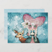 ノエルズウィンター魔法はがき ポストカード (正面/裏面)