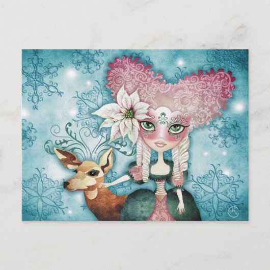 ノエルズウィンター魔法はがき ポストカード (正面)