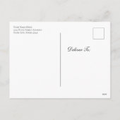 ノエルフローラ文字ホリデーグリーティング シーズンポストカード (裏面)