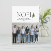 ノエルモダンタイポグラフィ1枚の写企業の真 シーズンカード (スタンド正面)