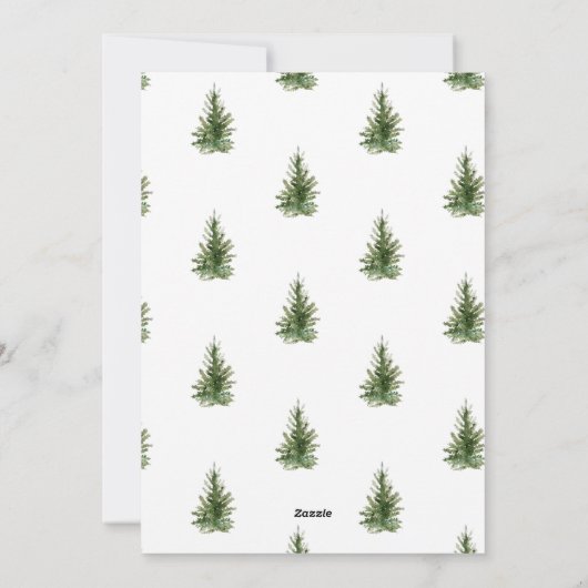 ノエルモダンタイポグラフィ1枚の写企業の真 シーズンカード (裏面)