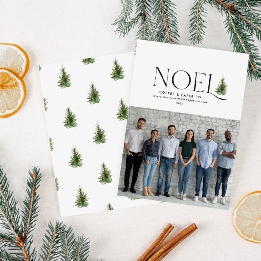 ノエルモダンタイポグラフィ1枚の写企業の真 シーズンカード