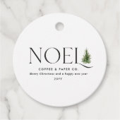 ノエルモダンタイポグラフィ1枚の写企業の真 フェイバータグ (正面)