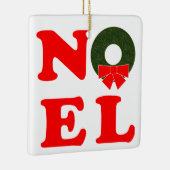 ノエルリース セラミックオーナメント (右)