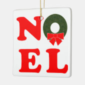 ノエルリース セラミックオーナメント (左)