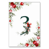 ノエル植物表3結婚のテーブル番号 テーブルナンバー (正面)