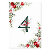 ノエル植物表4結婚のテーブル番号 テーブルナンバー (正面)