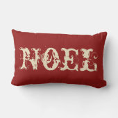 ノエル素朴クリスマス装飾用クッション ランバークッション (裏面)
