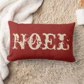 ノエル素朴クリスマス装飾用クッション ランバークッション (ブランケット)