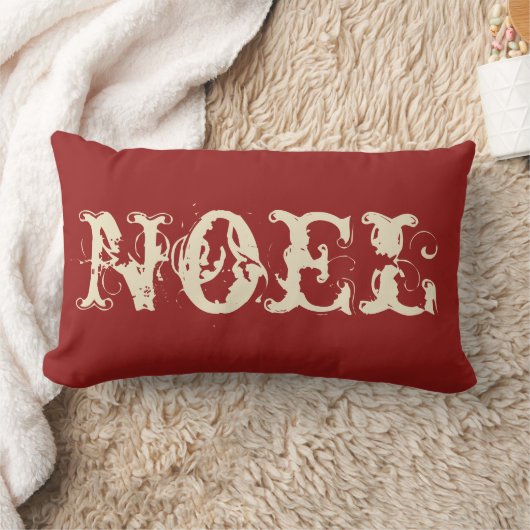 ノエル素朴クリスマス装飾用クッション ランバークッション (ブランケット)