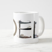 ノエル船ジャンボマグ ジャンボコーヒーマグカップ (正面右)