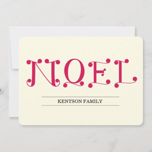 ノエル シーズンカード (正面)