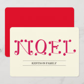 ノエル シーズンカード (正面/裏面)