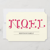 ノエル シーズンカード (正面)