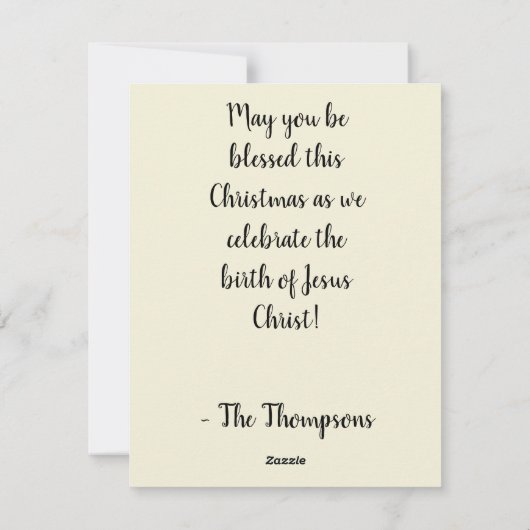 ノエル シーズンカード (裏面)