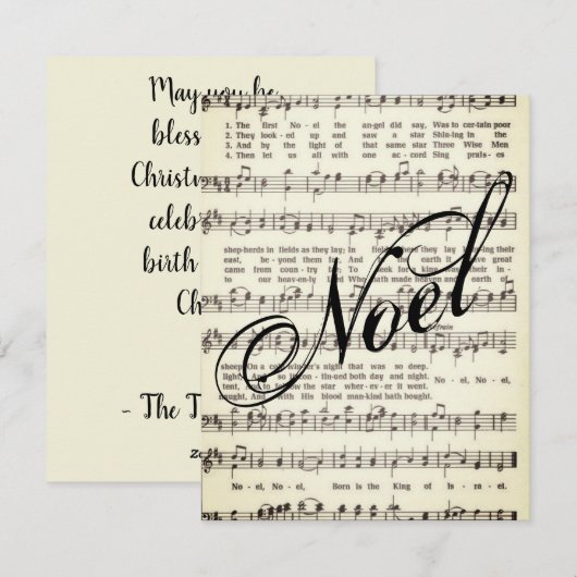 ノエル シーズンカード (正面/裏面)