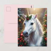 “ノエル（ Noel ）のユニコーン” ポストカード (正面/裏面)