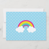 ノカスタムアのアークベビーシャワー招待状 招待状 (裏面)