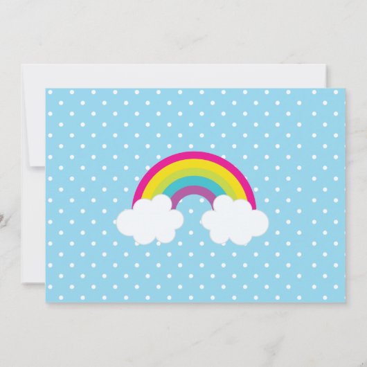 ノカスタムアのアークベビーシャワー招待状 招待状 (裏面)