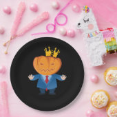 ノキングストランプキンパンプキンクラシック ペーパープレート (パーティー)