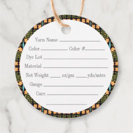 ノクターン2"ラウンドヤーンタグ フェイバータグ