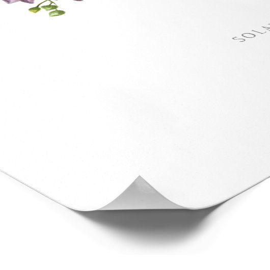 ノコギリソウ ポスター (角)