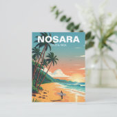 ノサラクスタリカ旅行 ポストカード (スタンド正面)