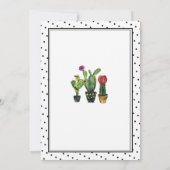 ノシエスタフィエスタ誕生日サボス招待状 招待状 (裏面)