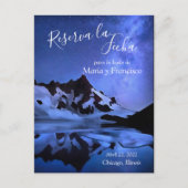 ノシュエストレラダエンラスモンタニャスレセルバラフェカ 案内ポストカード (正面)