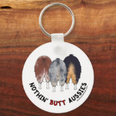 ノシンお尻オーストラリア キーホルダー (正面)