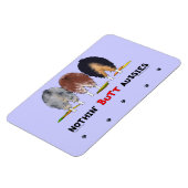 ノシンお尻オーストラリア マグネット (左側)