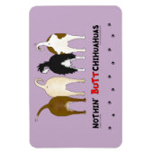 ノシンお尻チワハス マグネット (縦)