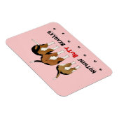 ノシンお尻ビーグル マグネット (右側)