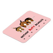 ノシンお尻ビーグル マグネット (左側)