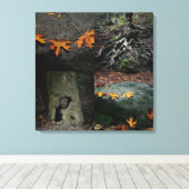 ノジョキー秋パーク キャンバスプリント (インサイチュ (ウッドフロア))