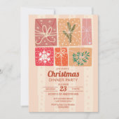 ノスタルジアレトロクリスマスパーティー 招待状 (正面)