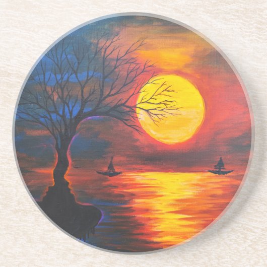 ノスタルジア飲料用コースター コースター (正面)