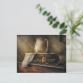 ノスタルジア – 水差し ポストカード (スタンド正面)