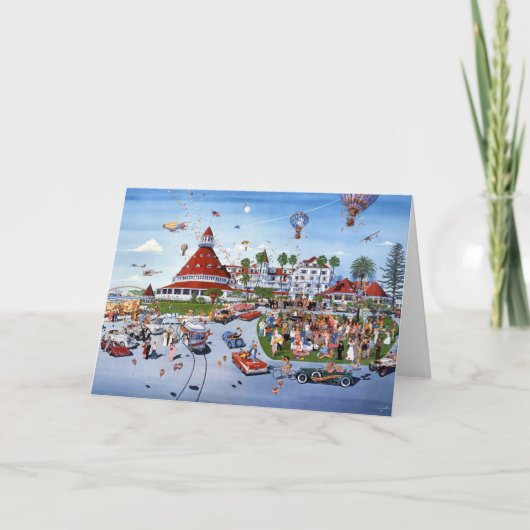 ノスタルジア、HOTEL DEL CORONADOCALIFORNIA カード (正面)