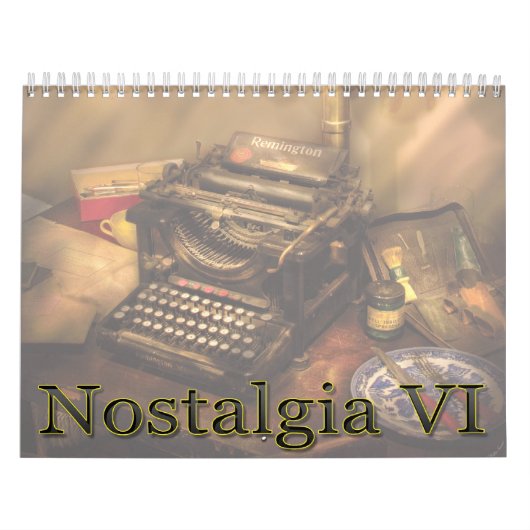ノスタルジア VI カレンダー (カバー)