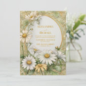 ノスタルジックなウェディング 招待状 (スタンド正面)