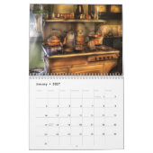 ノスタルジックなカレンダー カレンダー (1月 2027)