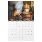 ノスタルジックなカレンダー カレンダー (2月 2027)