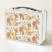 ノスタルジックなキノコ型 メタルランチボックス (裏面)