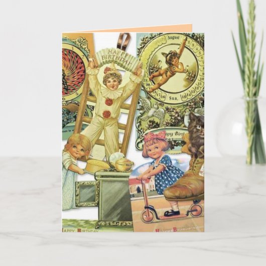 ノスタルジックなバースデー・カード カード (正面)