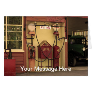 ノスタルジックな給油所