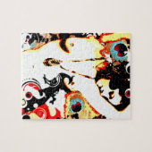 ノスタルジックな誘惑-詩的な孔雀 ジグソーパズル (横)