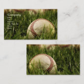 ノスタルジックな野球 名刺 (正面/裏面)
