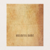 ノスタルジックエレガントオールド紙ルックプロフェッショナルリュックス 名刺 (外部フラット)