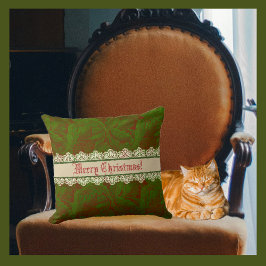 ノスタルジッククラシックウィリアムモリスパターンホリデー クッション